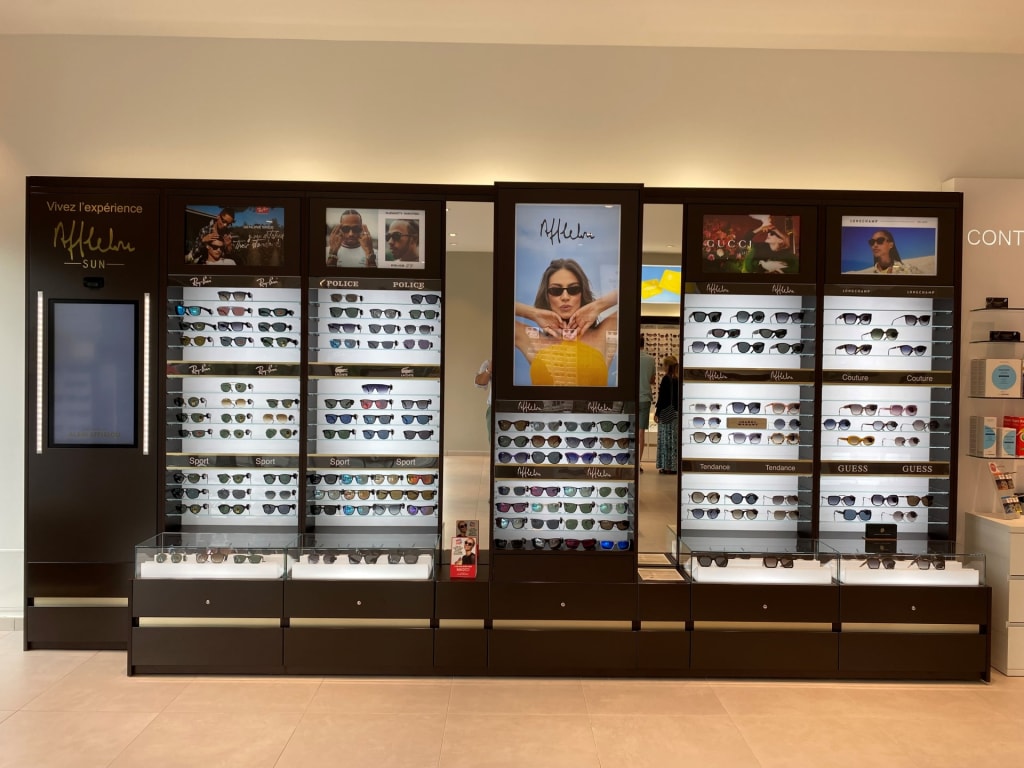 Magasin Opticien 1084 rue Claude Terrasse 69210 L'ARBRESLE intérieur