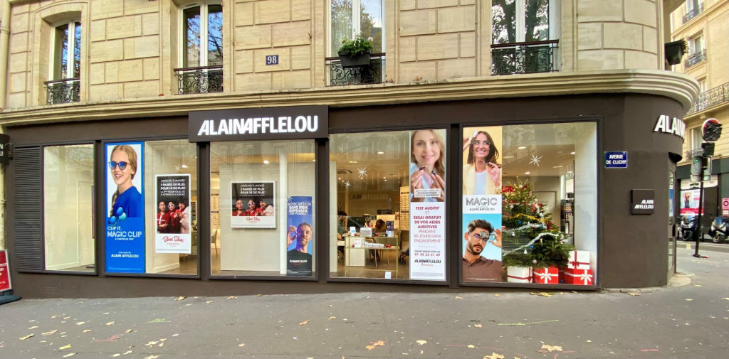 Magasin audioprothesiste 98 avenue de Clichy 75017 PARIS extérieur
