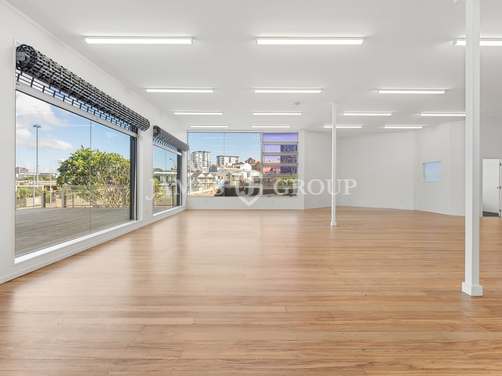 Modern Showroom With Striking Glass Frontage