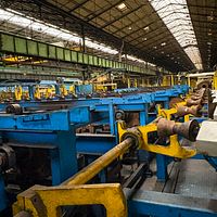 Heat Treatment Line with Cutting Saw at the end for Sampling-ITG Indultionsanslagen - Image 7