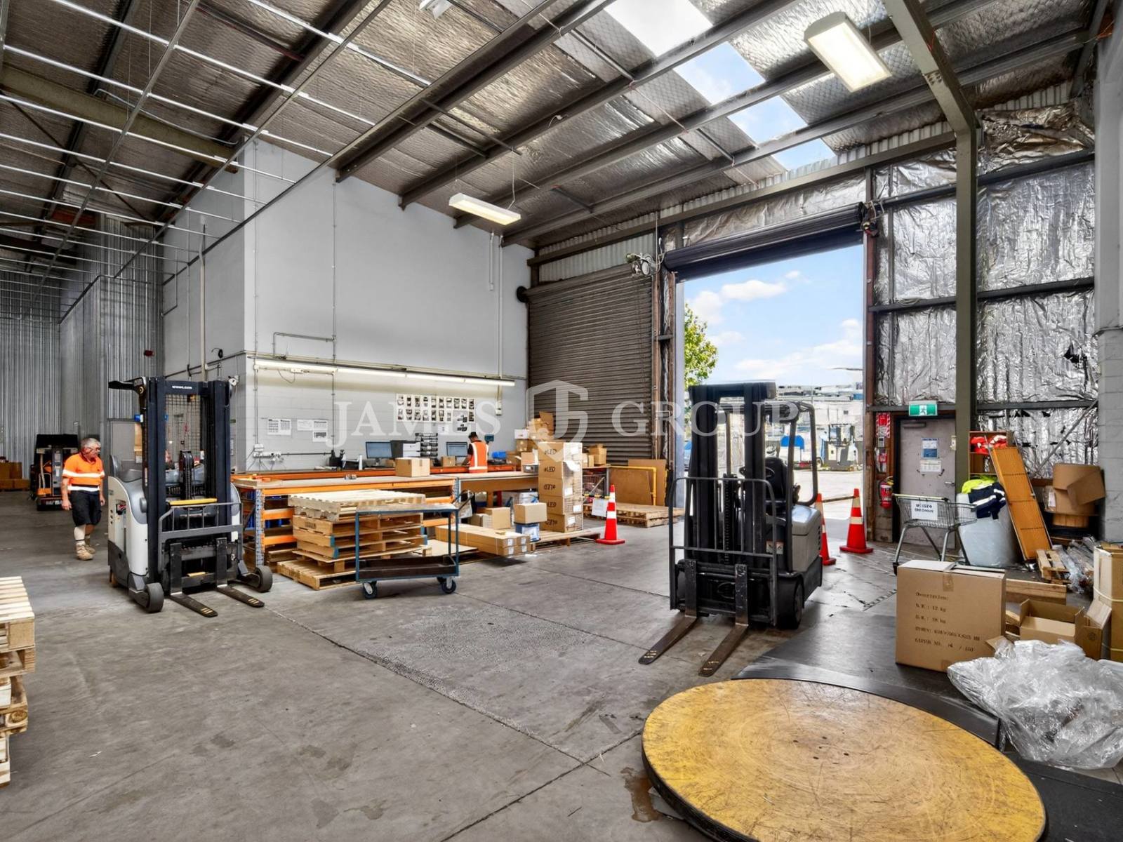 Central Warehouse With Office