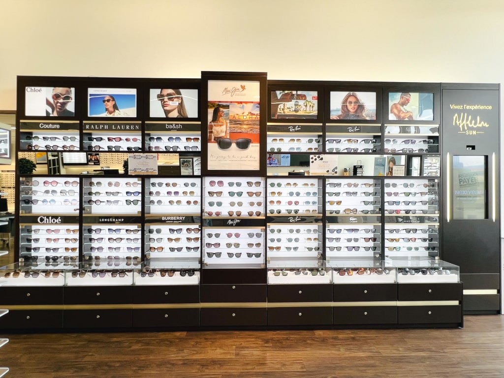 Magasin Opticien ZAC Tours Nord 37100 TOURS intérieur