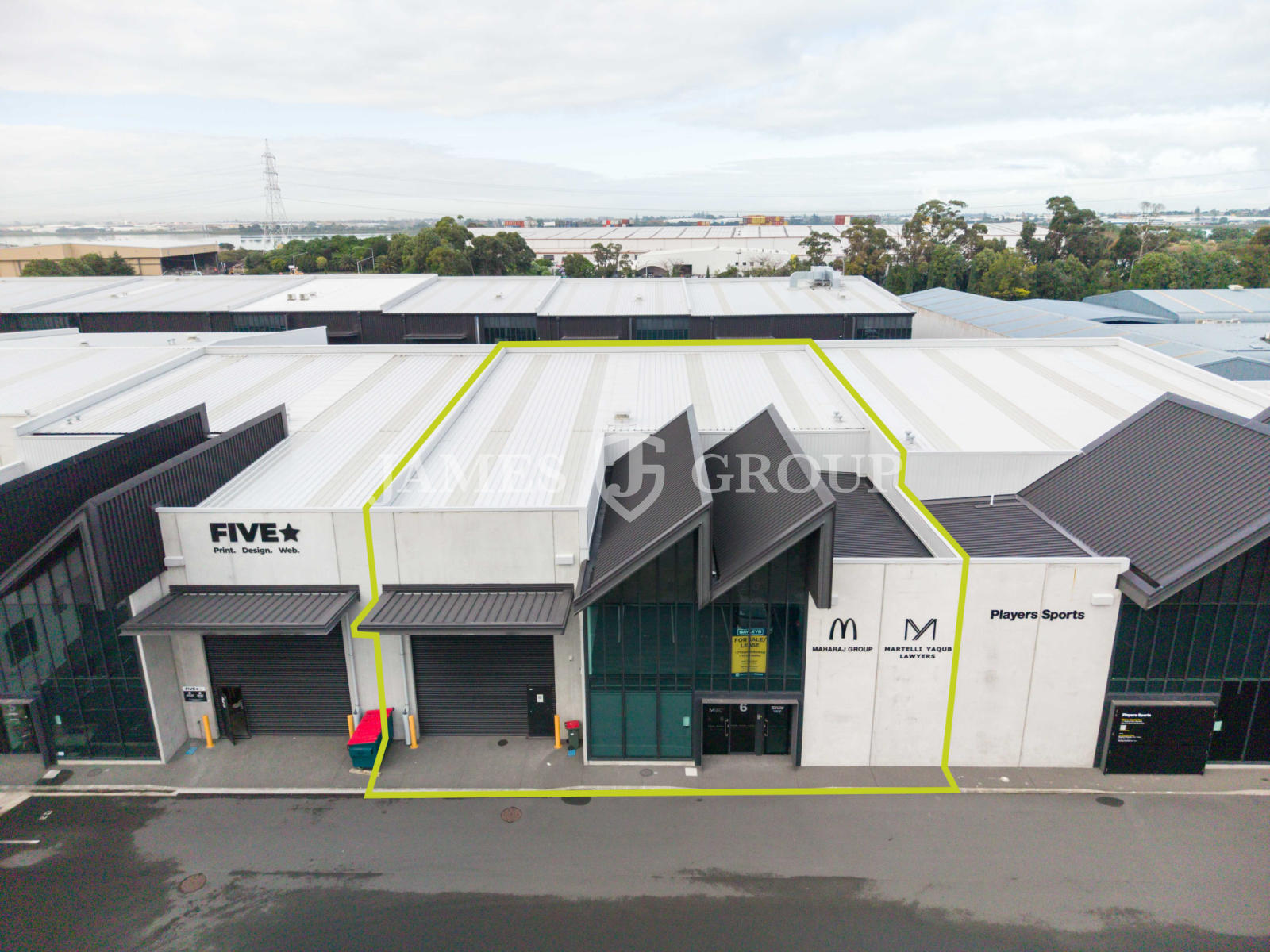 546m² High Profile Industrial | Container Access