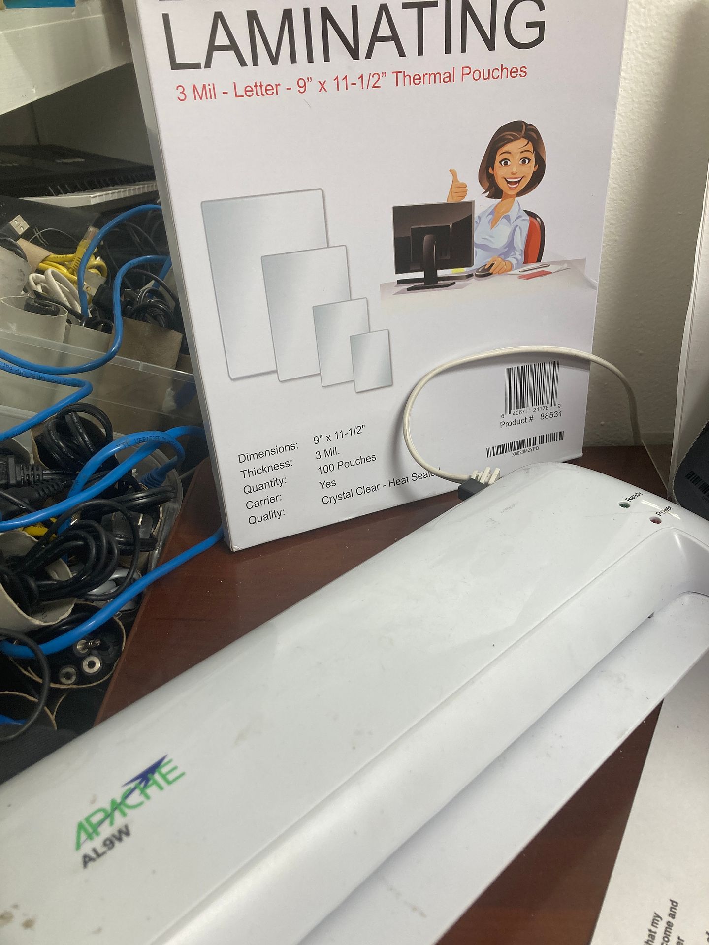 Thermal laminator sheets