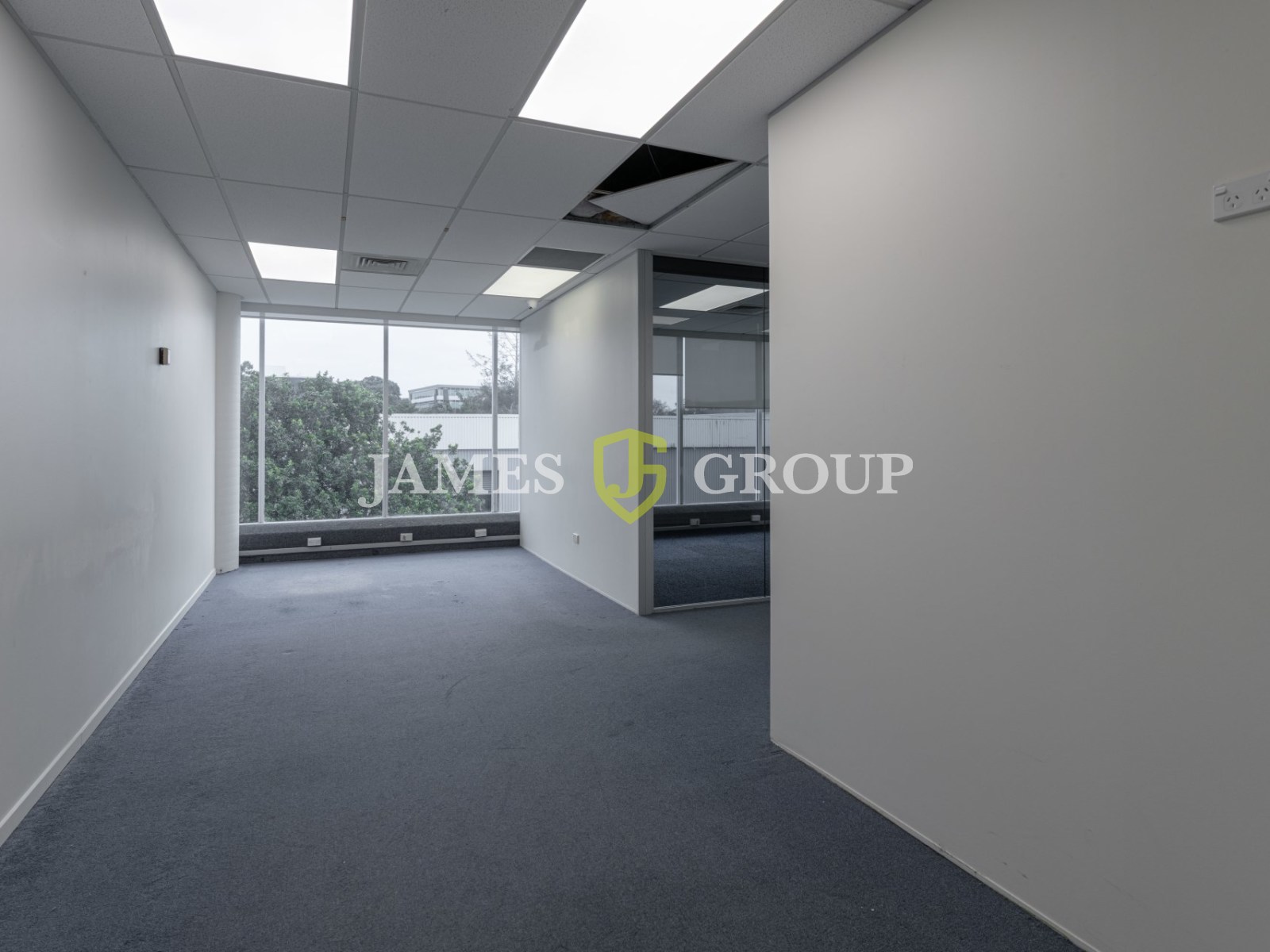 Partitioned Office Space With Open-plan Potential