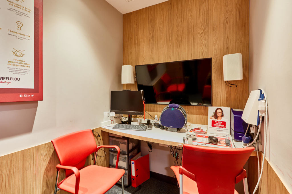 Tienda Óptico C.C. LA VAGUADA C/ Monforte de Lemos, 36 nivel 1, L A78. 28029 MADRID interior