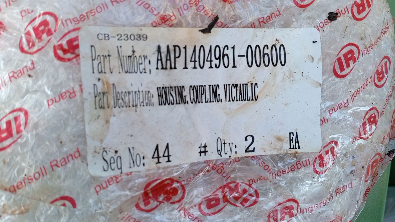 Kit of Spare Parts for Ingersoll Rand Centrifugal Compressor