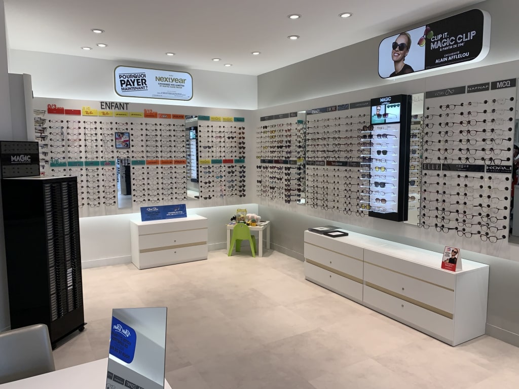 Magasin Opticien 2 rue du Docteur Falala 59112 ANNOEULLIN intérieur