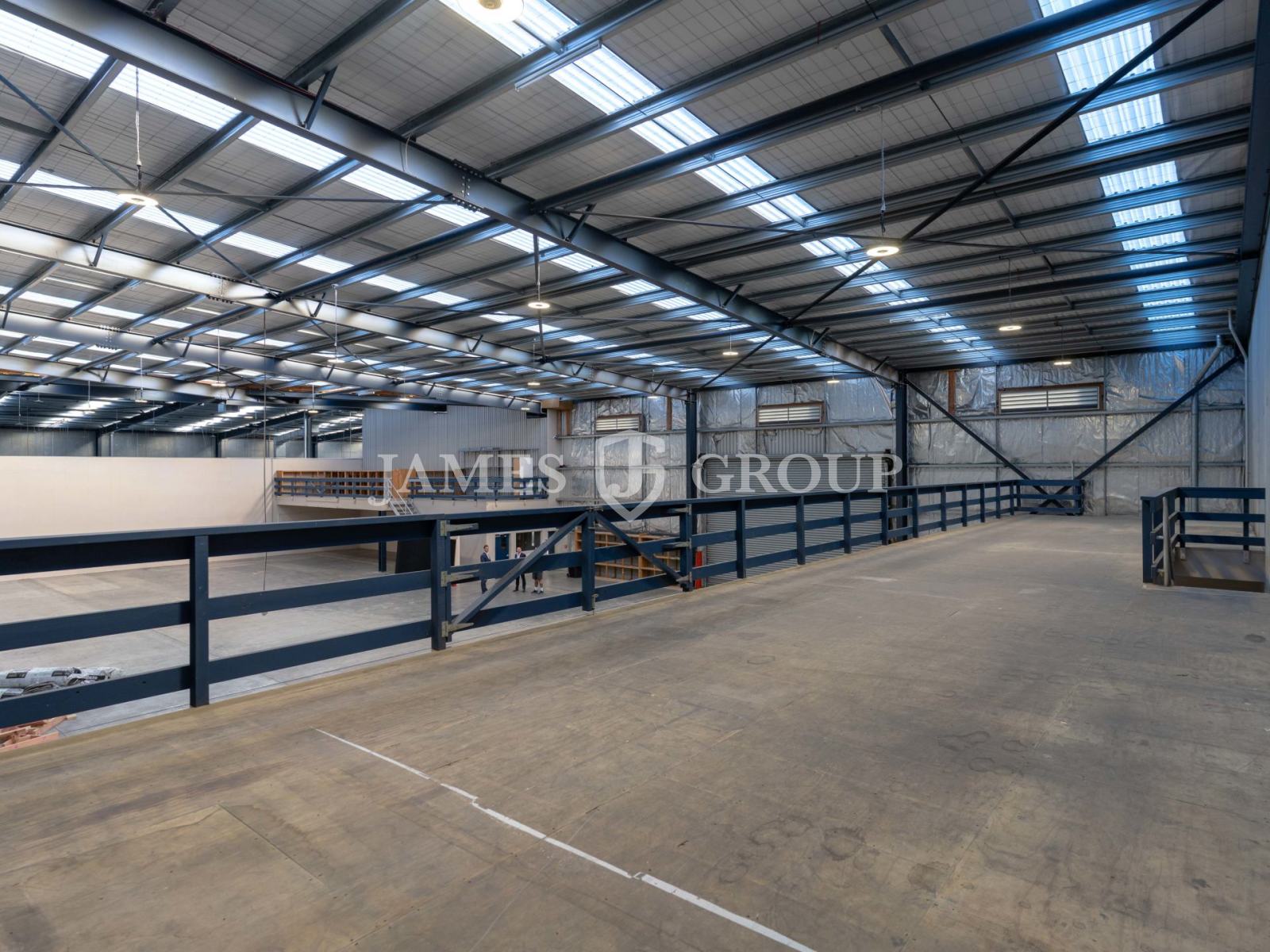 Heavy Industrial Facility With Gantry Crane