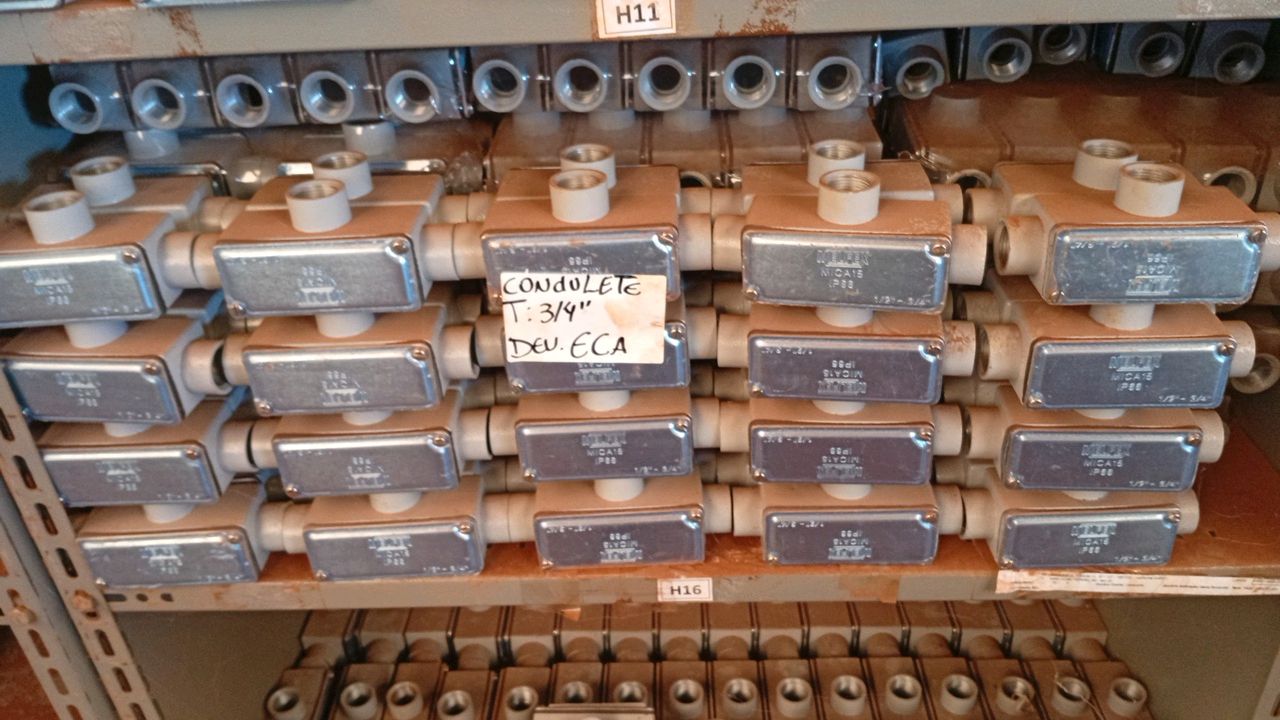 Lot of Electrical Conduits / BOX H