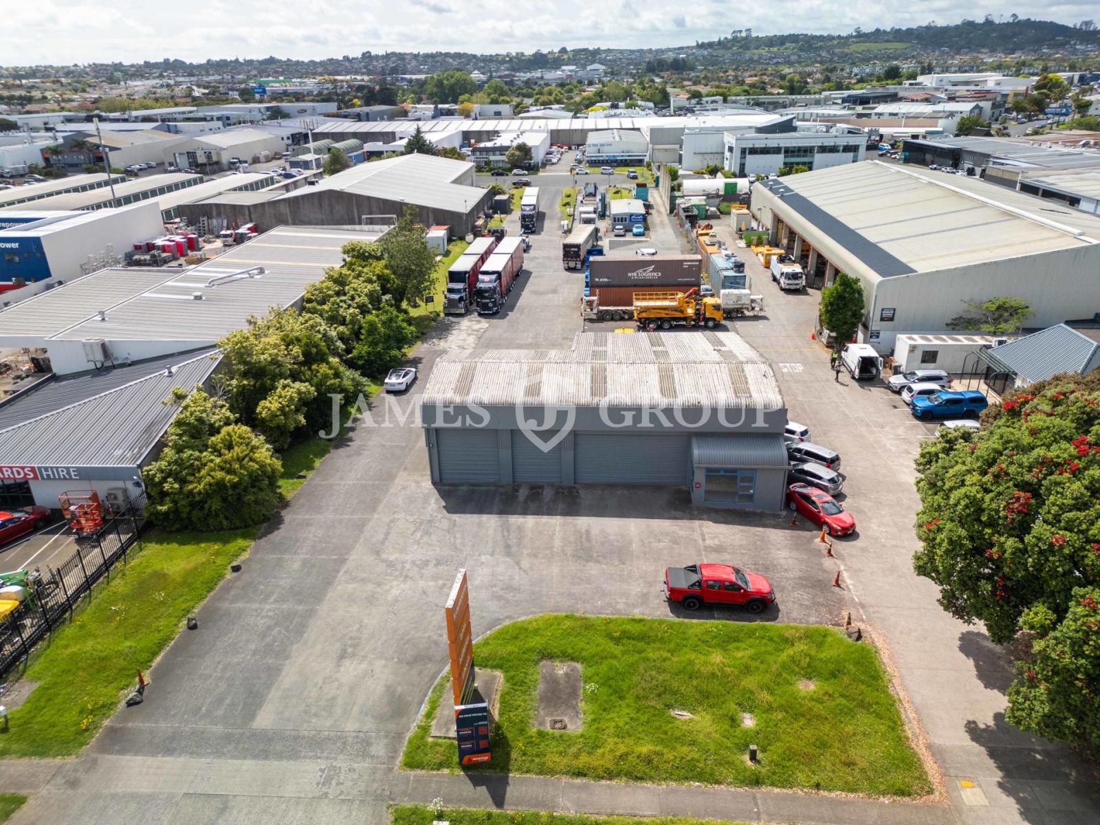 Well-located Industrial With Drive-around Access
