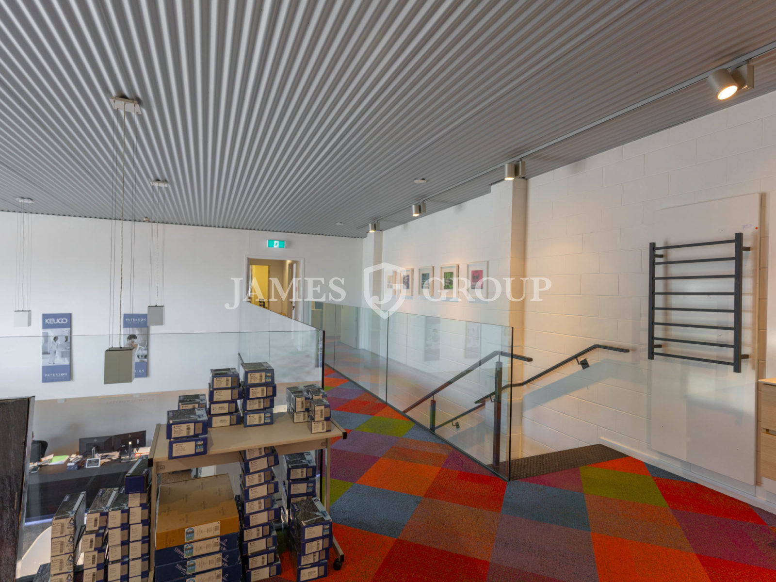 Prominent Showroom With First Floor Office