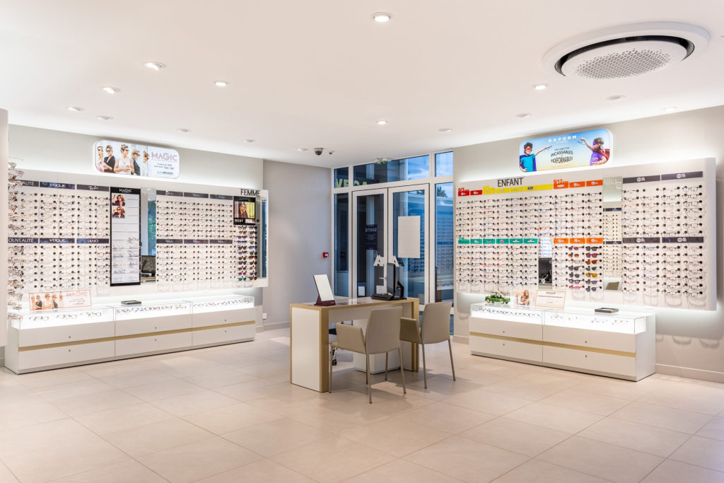 Magasin Opticien ZAC Pardieu 63000 CLERMONT-FERRAND intérieur
