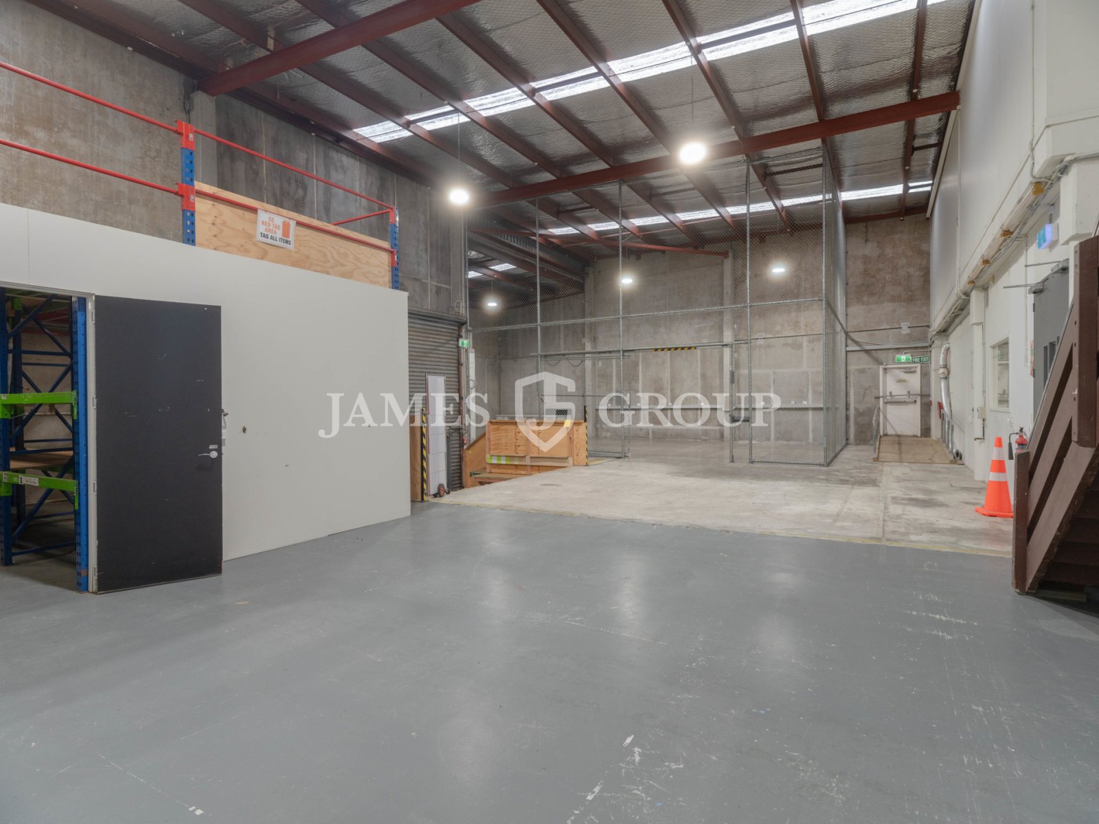 High Stud Warehouse + Modern Office In City Fringe