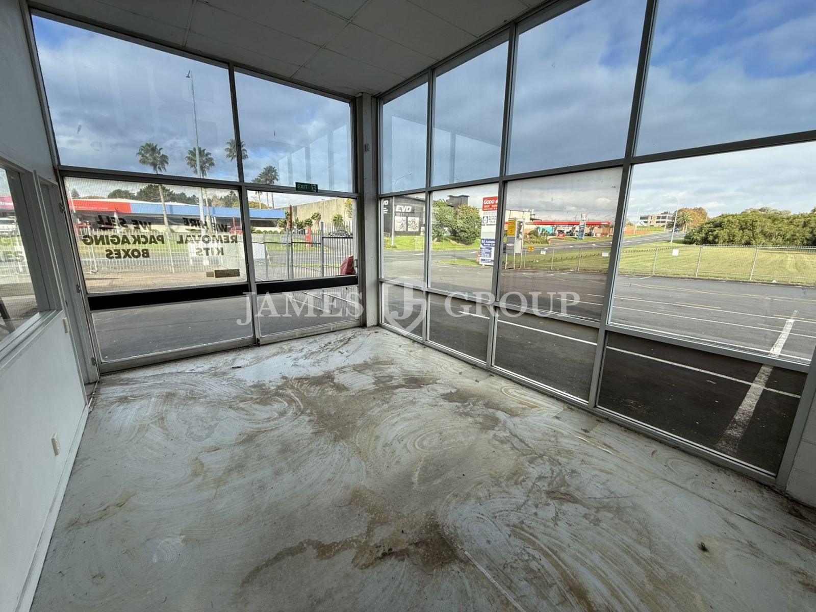 High Profile Secure Yard + Retail Area