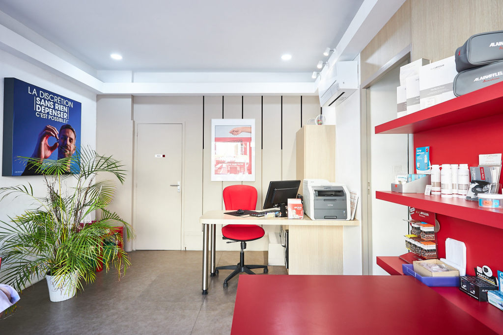 Magasin audioprothesiste 40 rue Saint Martin 84100 ORANGE intérieur