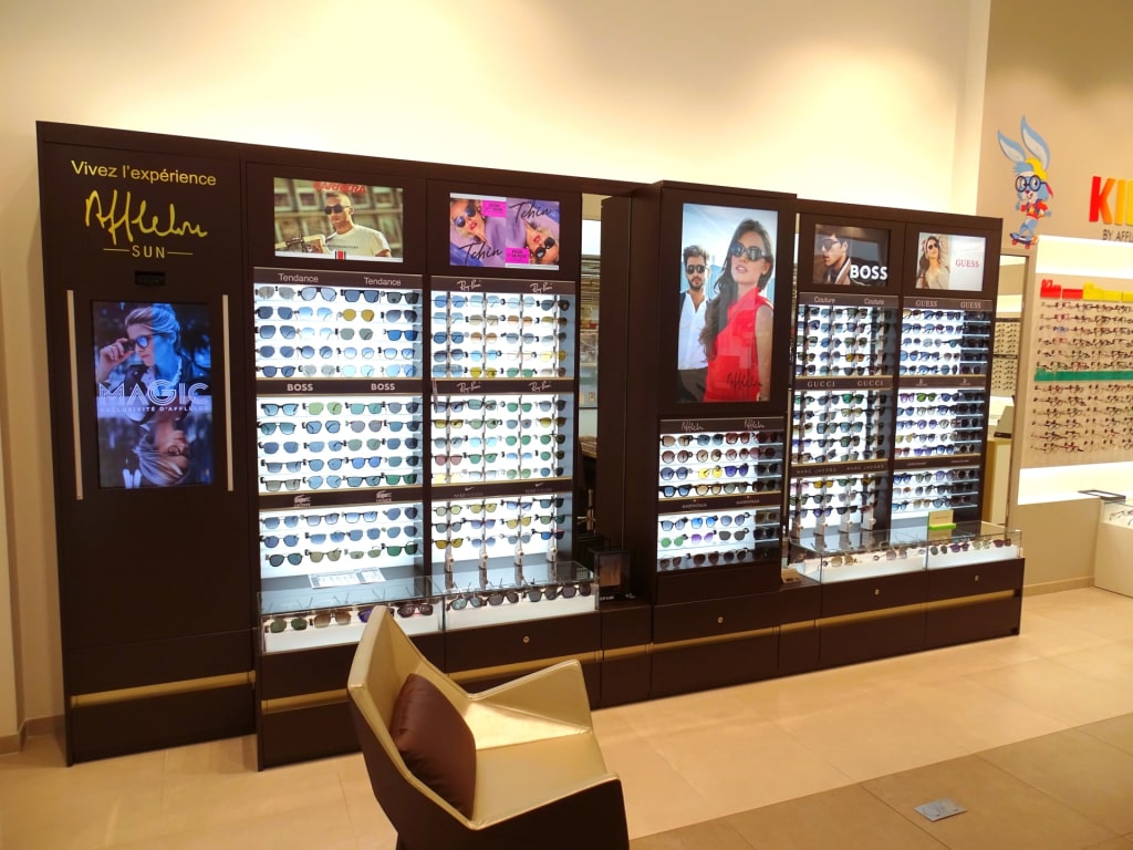 Magasin Opticien C.C. Carrefour 91620 LA VILLE-DU-BOIS intérieur