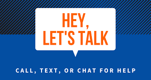 Provide one help line call for a client in need