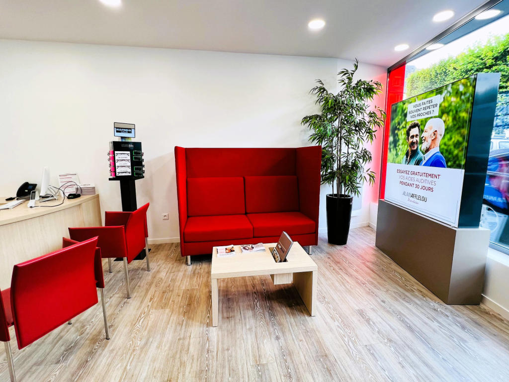 Magasin audioprothesiste 53 rue Saint Patrice 14400 BAYEUX intérieur