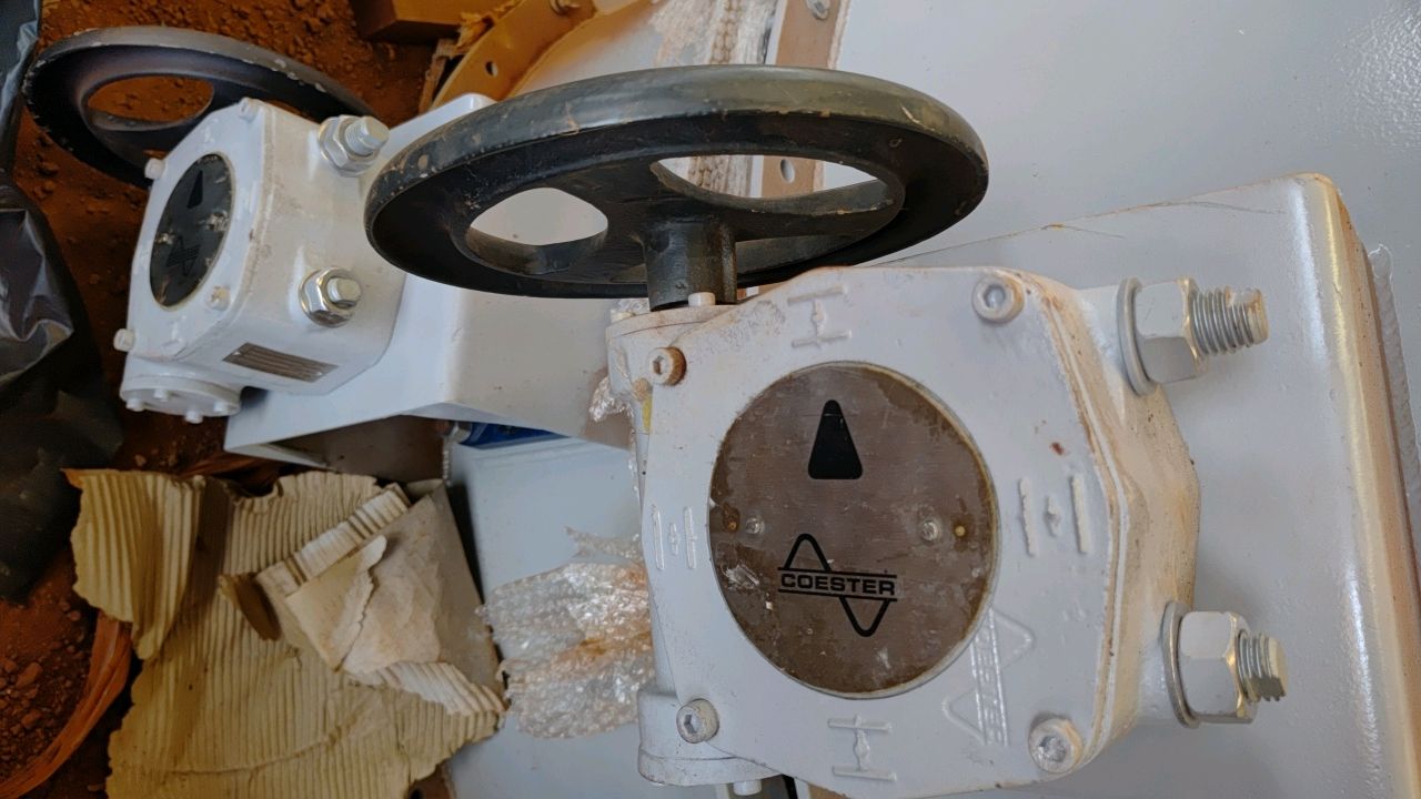 COMODE Válvula Borboleta Ø1520 Butterfly Valve, Flanged, Manual Gear