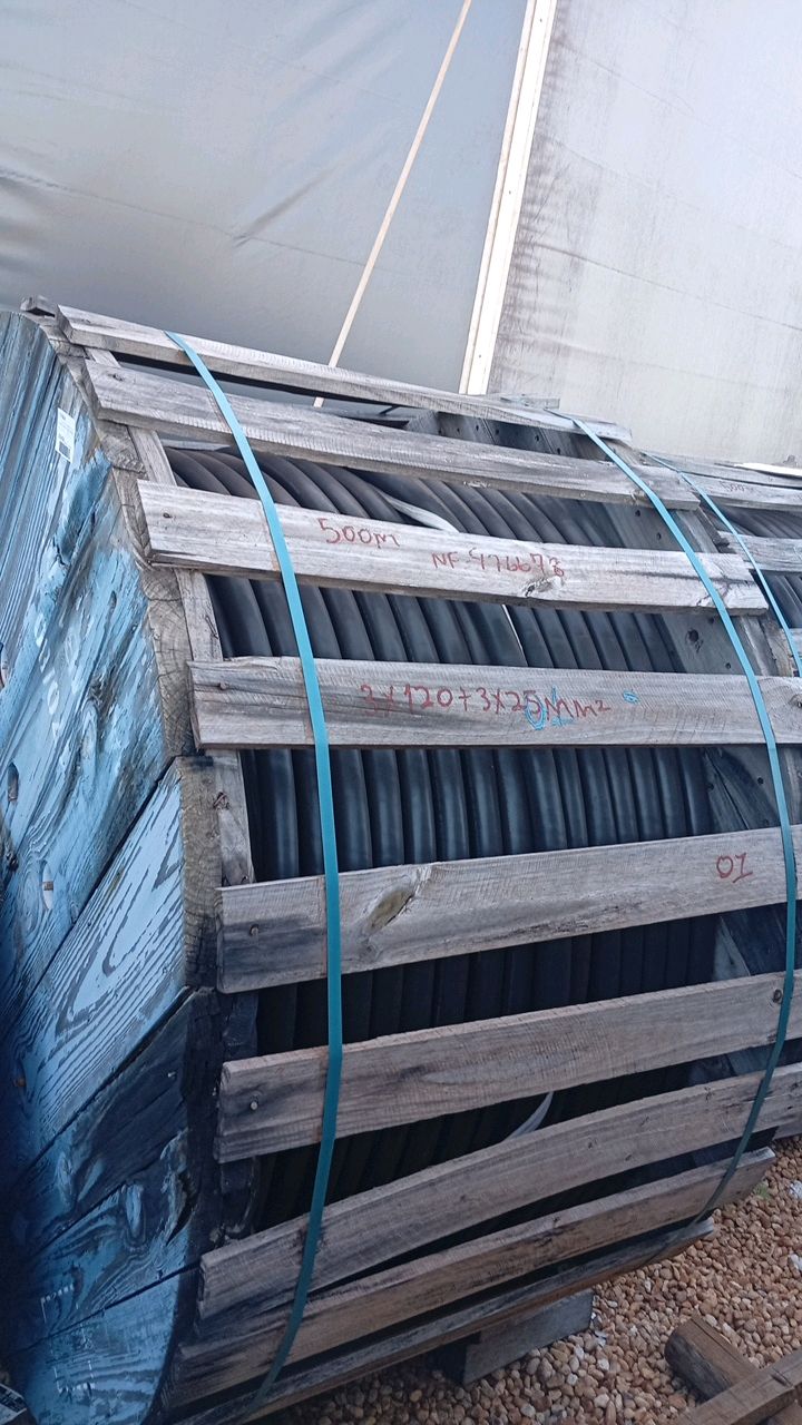 Prysmian Flexible Cable 1KV 3F+3T 3x120 + 3x25mm² 500m
