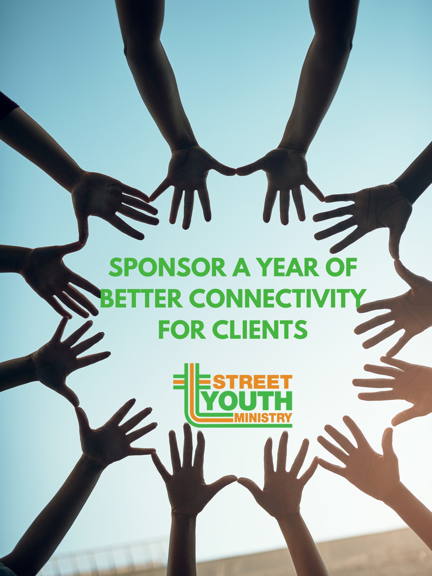 Sponsor a year of better connectivity for clients