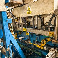 Heat Treatment Line with Cutting Saw at the end for Sampling-ITG Indultionsanslagen - Image 16