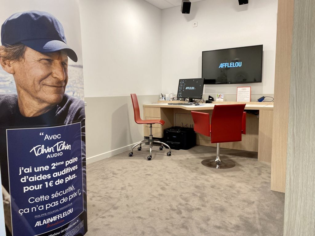 Magasin audioprothesiste C.C. Carrefour 72000 LE MANS intérieur