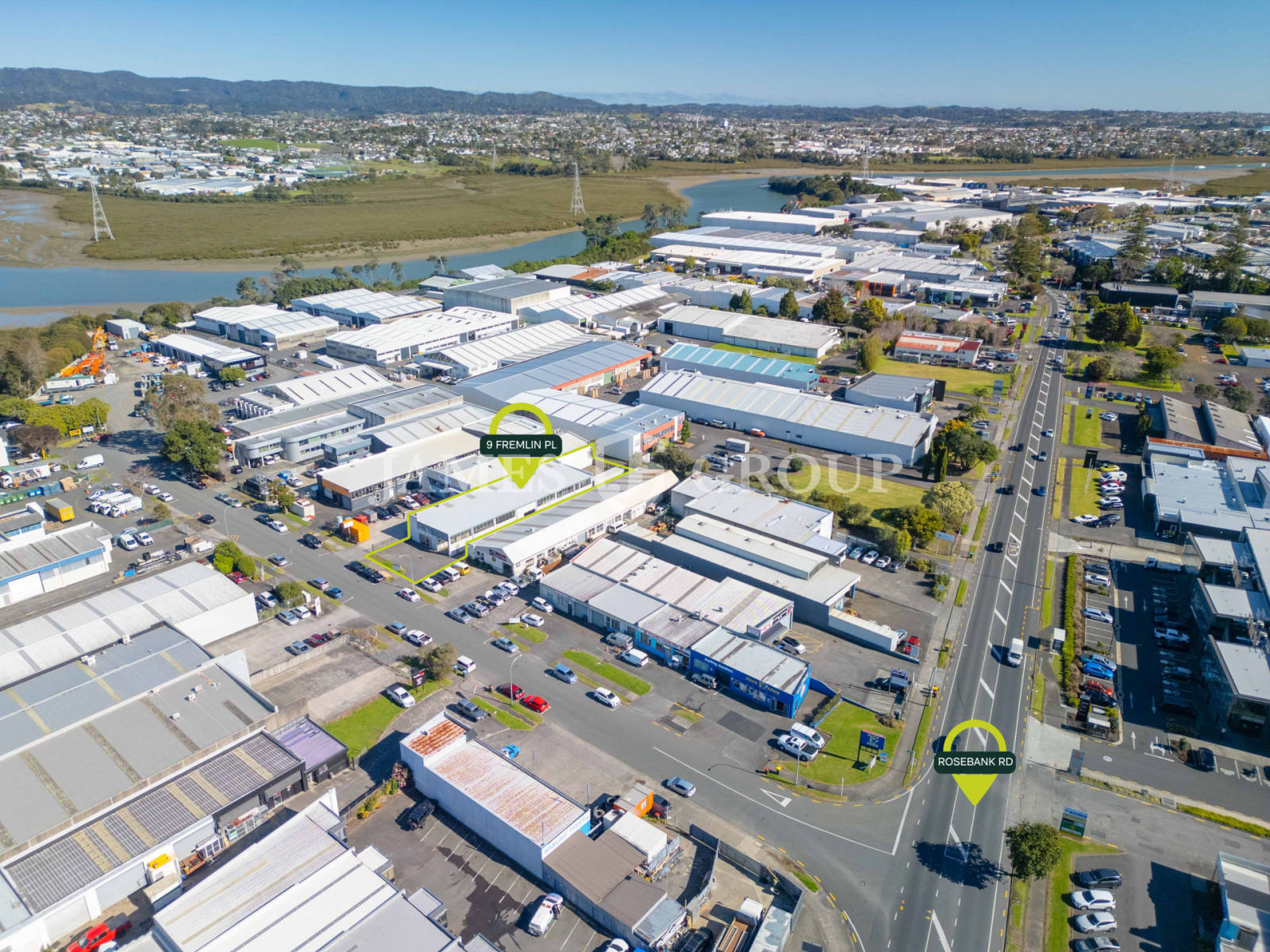 Rosebank Warehouse + Front Parking + Rear Yard