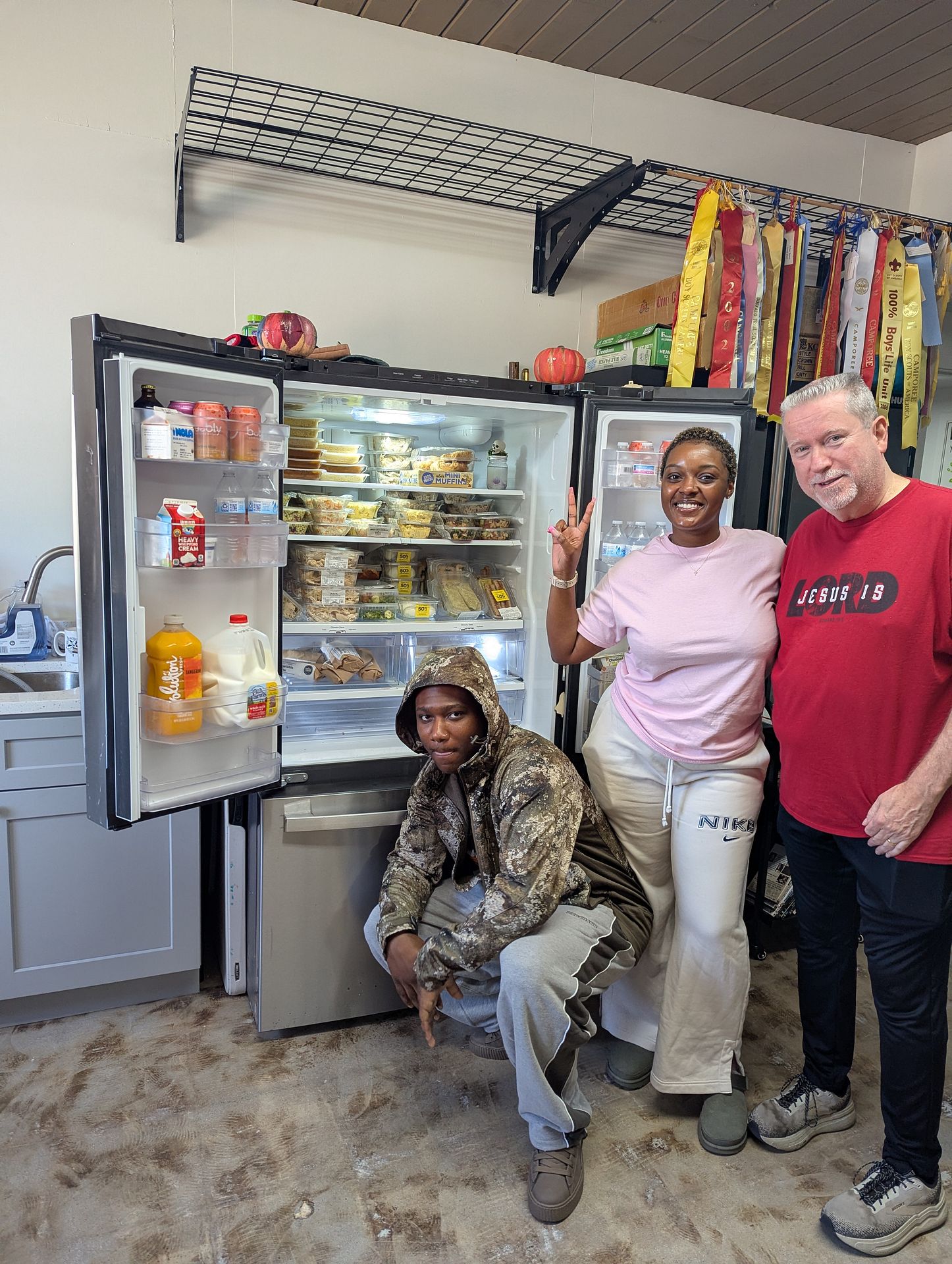 Weekly volunteers make it happen!
