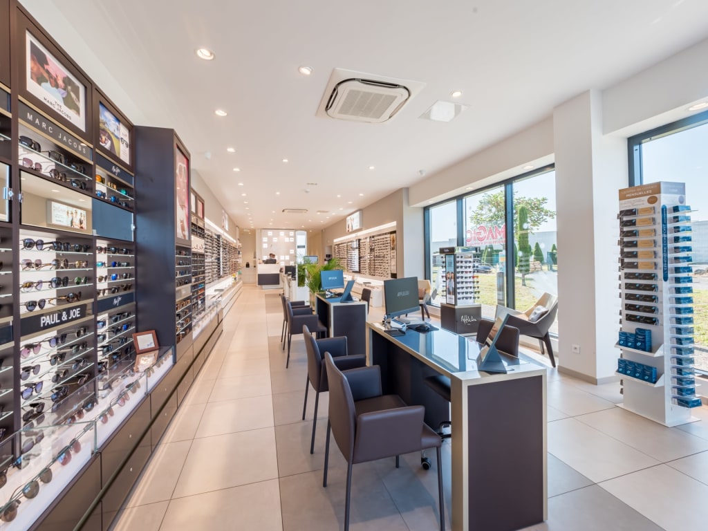 Magasin Opticien Les Espaces de Piquerouge - 14 route de Saurs 81600 GAILLAC intérieur