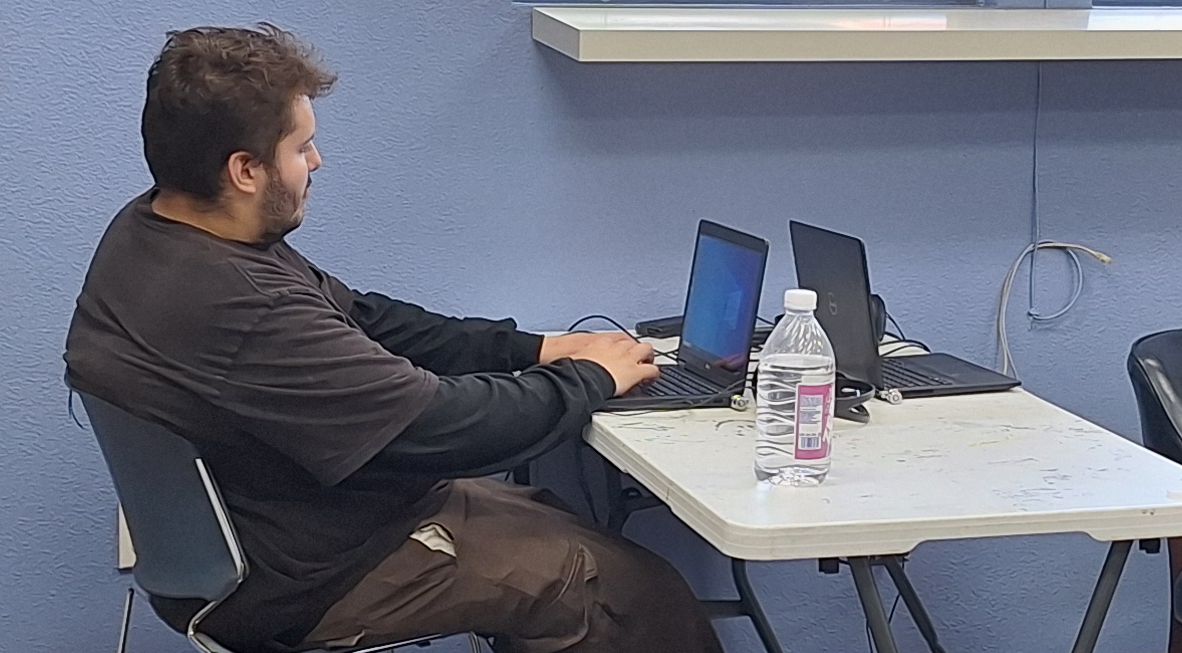 Our classroom also includes computer lab