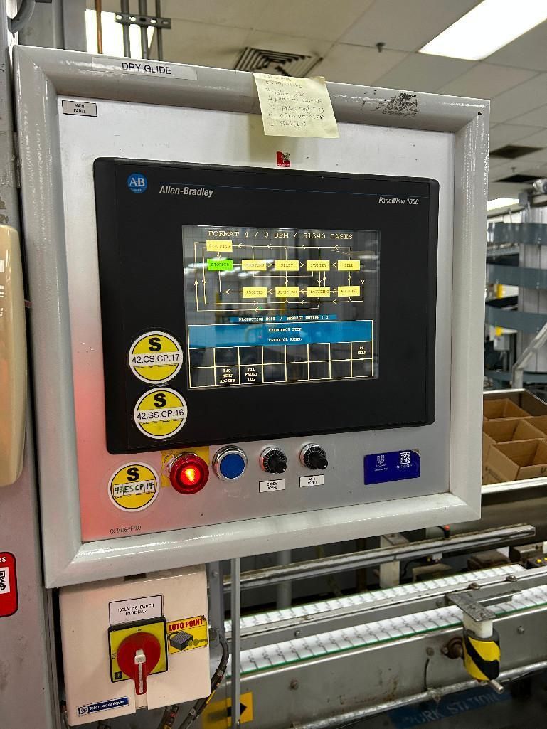 Cermex/Sidel ER60 Pick & Place Robotic Case Packer (2006)