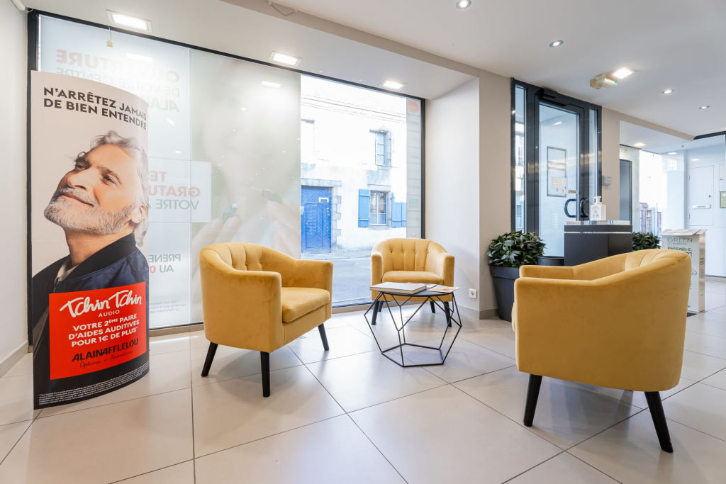 Magasin audioprothesiste 16 rue Jean Bart 29100 DOUARNENEZ intérieur